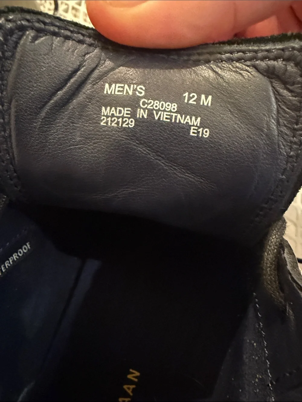 Cole Haan Black Leather Men's Chukka Boots
